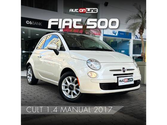 FIAT 500 1.4 CULT 8V FLEX 2P MANUAL